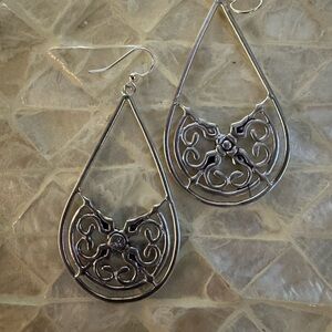 Southern Living Silver Teardrop Earrings